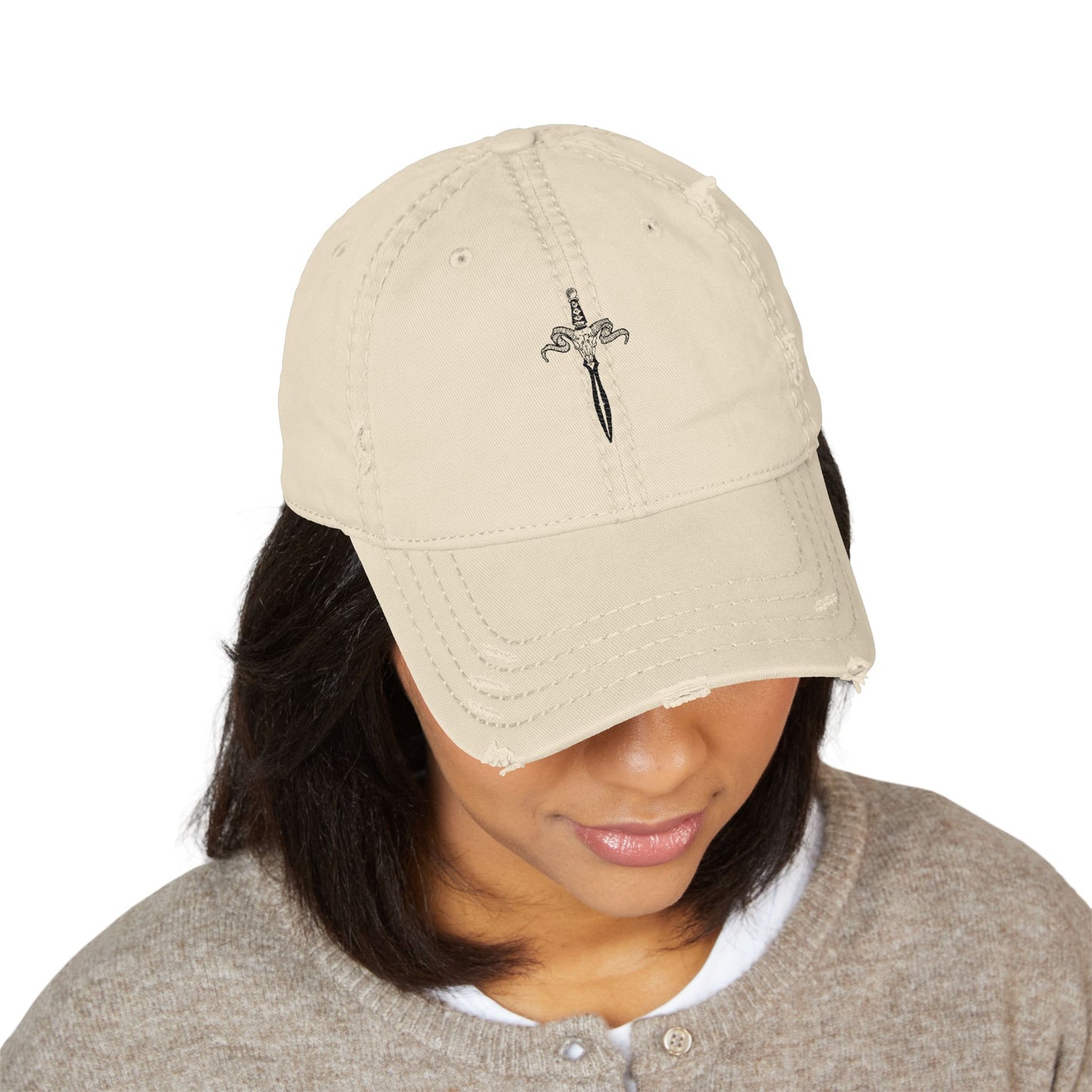 OG Dagger Dad Hat (Embroidered) - Khaki