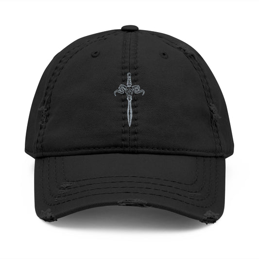 OG Dagger Dad Hat (Embroidered)- Black