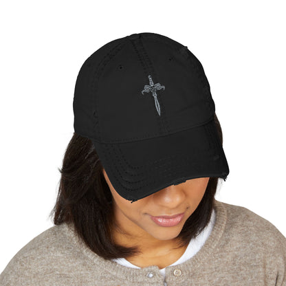 OG Dagger Dad Hat (Embroidered)- Black